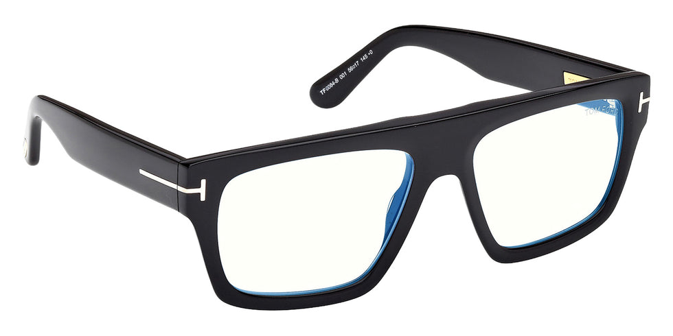 Tom Ford FT6084-B 001 56 - Shiny Black / Blue Filter #id:ft6084b001_s:100135