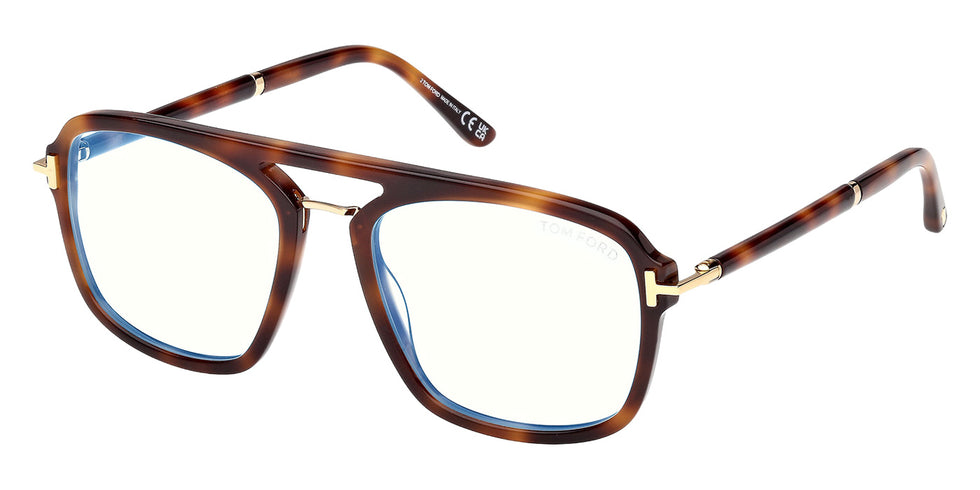 Tom Ford FT6086-B 053 54 - Blonde Havana / Blue Filter #id:ft6086b053_s:104105