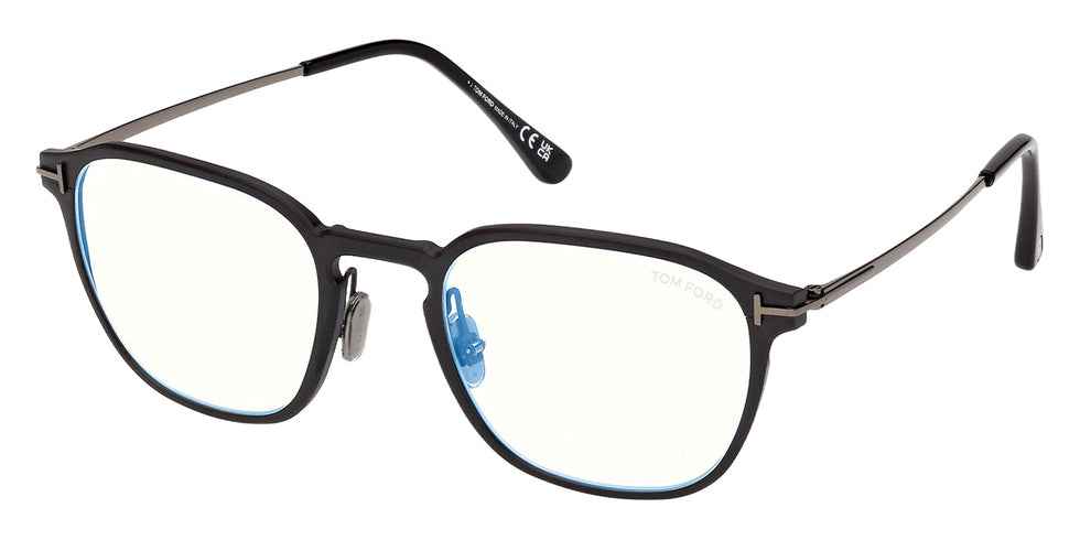 Tom Ford FT6087-B 005 53 - Matte Black / Blue Filter #id:ft6087b005_s:100105