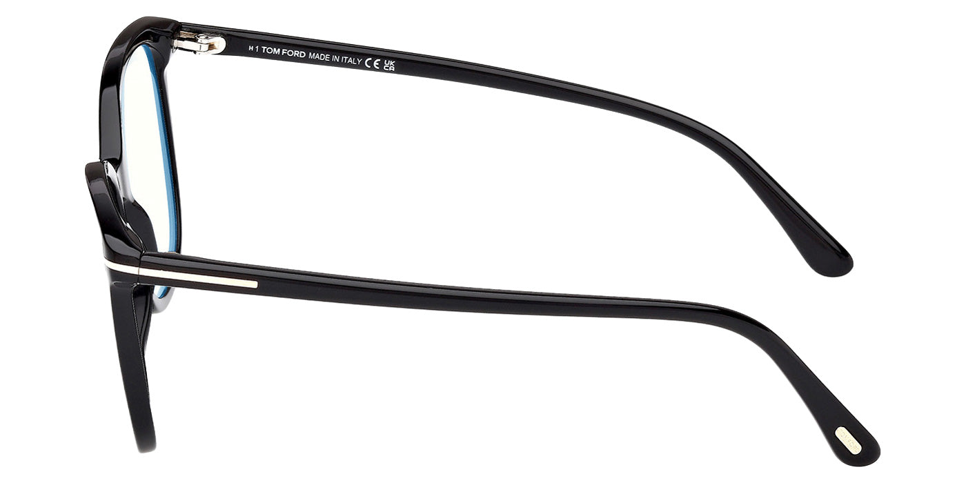 Tom Ford FT6089-B 001 54 - Shiny Black / Blue Filter #id:ft6089b001_s:100110