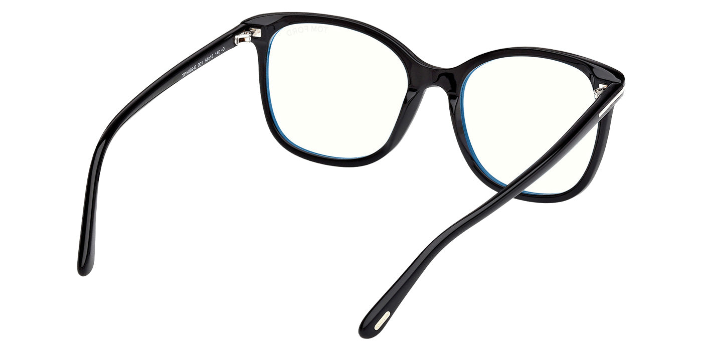 Tom Ford FT6089-B 001 54 - Shiny Black / Blue Filter #id:ft6089b001_s:100125