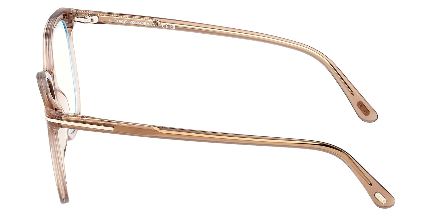 Tom Ford FT6089-B 045 54 - Shiny Light Brown / Blue Filter #id:ft6089b045_s:102110