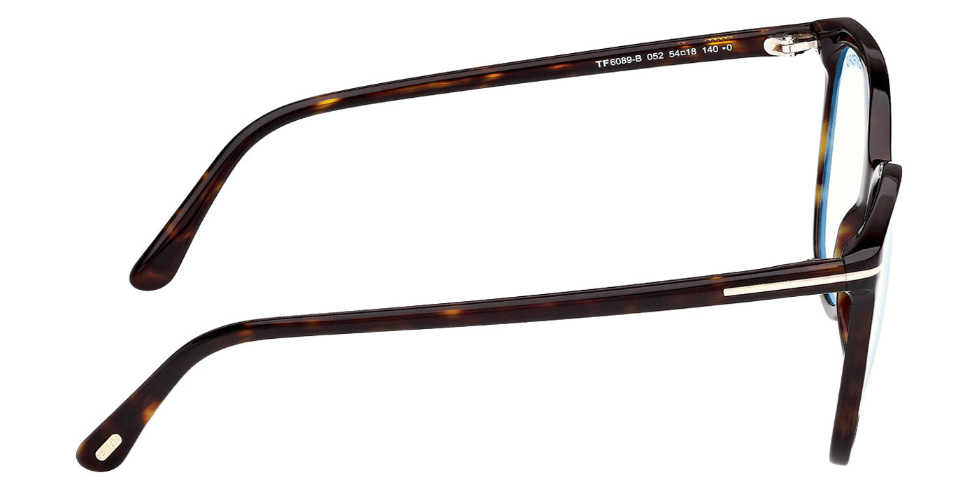 Tom Ford FT6089-B 052 54 - Dark Havana / Blue Filter #id:ft6089b052_s:104130