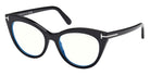 Tom Ford FT6091-B 001 53 - Shiny Black / Blue Filter #id:ft6091b001_s:100105
