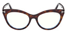 Tom Ford FT6091-B 052 53 - Dark Havana / Blue Filter #id:ft6091b052_s:102100