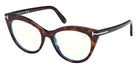 Tom Ford FT6091-B 052 53 - Dark Havana / Blue Filter #id:ft6091b052_s:102105