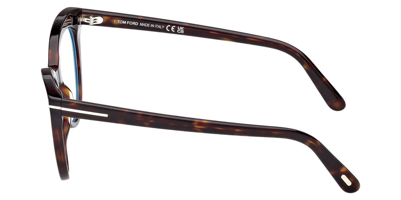 Tom Ford FT6091-B 052 53 - Dark Havana / Blue Filter #id:ft6091b052_s:102110