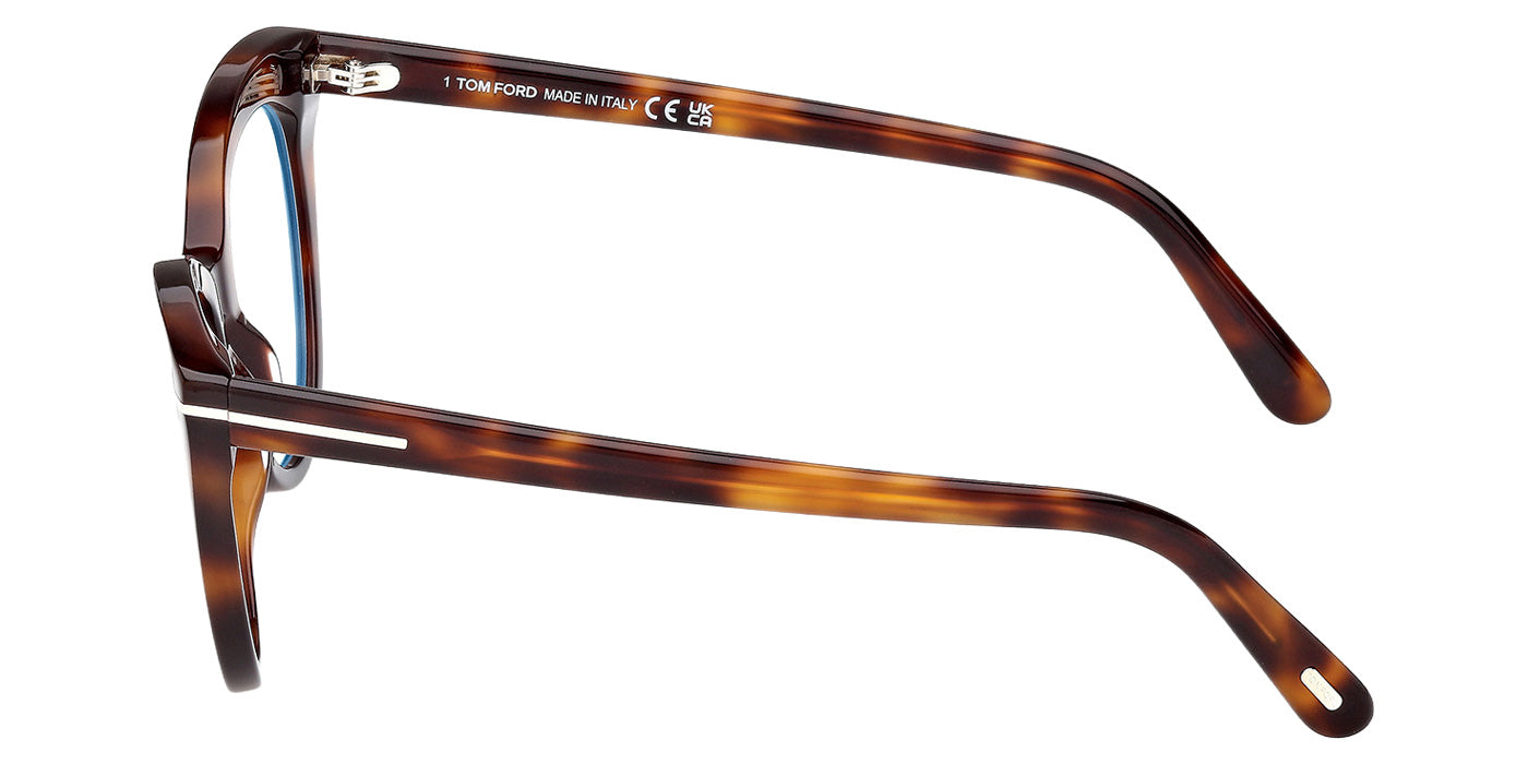 Tom Ford FT6091-B 053 53 - Blonde Havana / Blue Filter #id:ft6091b053_s:104110