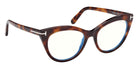 Tom Ford FT6091-B 053 53 - Blonde Havana / Blue Filter #id:ft6091b053_s:104135