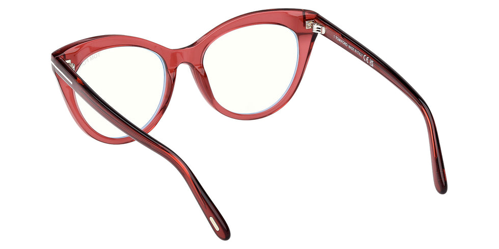 Tom Ford FT6091-B 069 53 - Shiny Bordeaux / Blue Filter #id:ft6091b069_s:106115