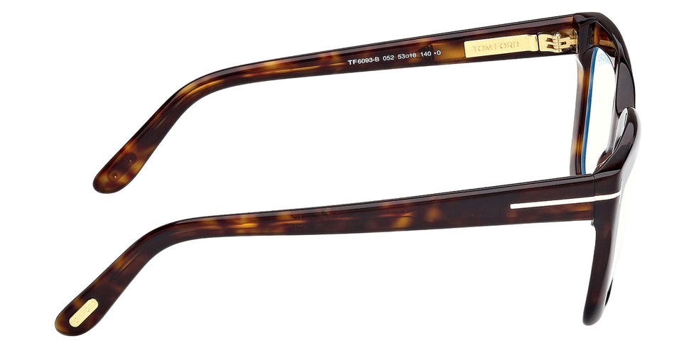 Tom Ford FT6093-B 052 53 - Dark Havana / Blue Filter #id:ft6093b052_s:102130