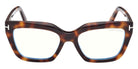 Tom Ford FT6093-B 053 53 - Blonde Havana / Blue Filter 053 #id:ft6093b053_s:100100