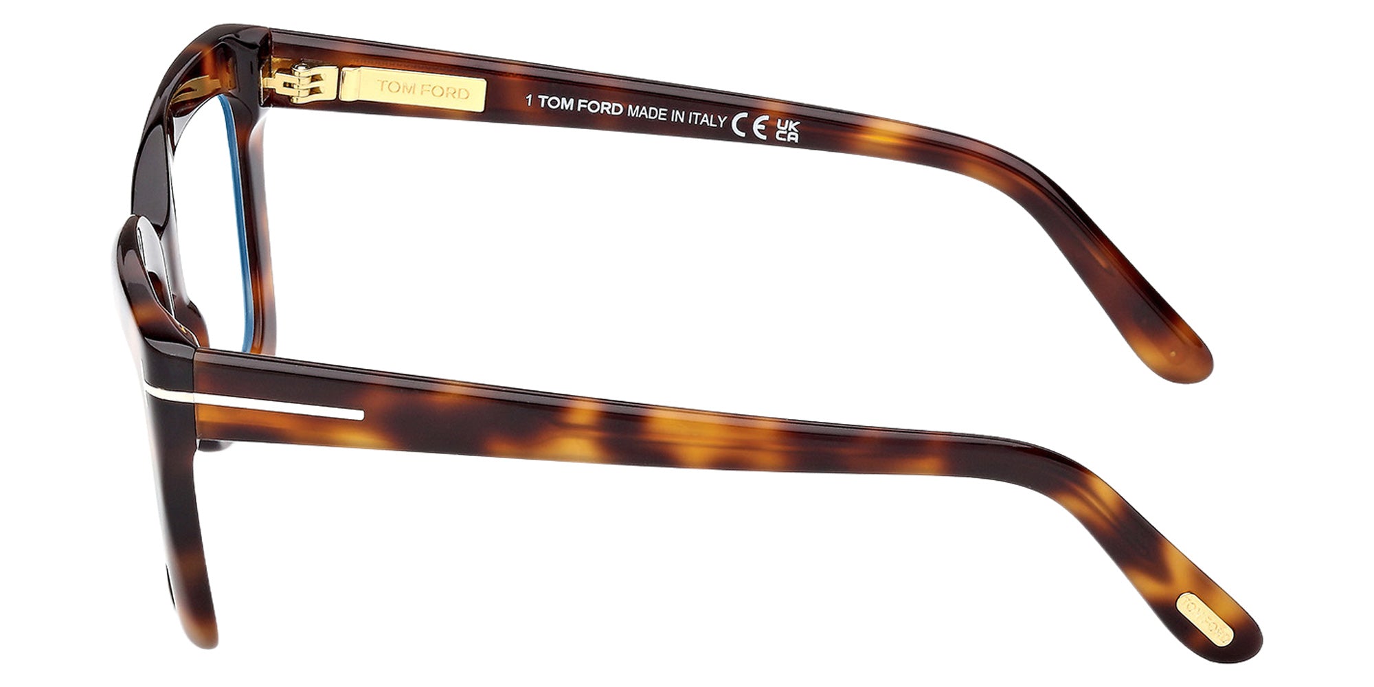 Tom Ford FT6093-B 053 53 - Blonde Havana / Blue Filter 053 #id:ft6093b053_s:100110