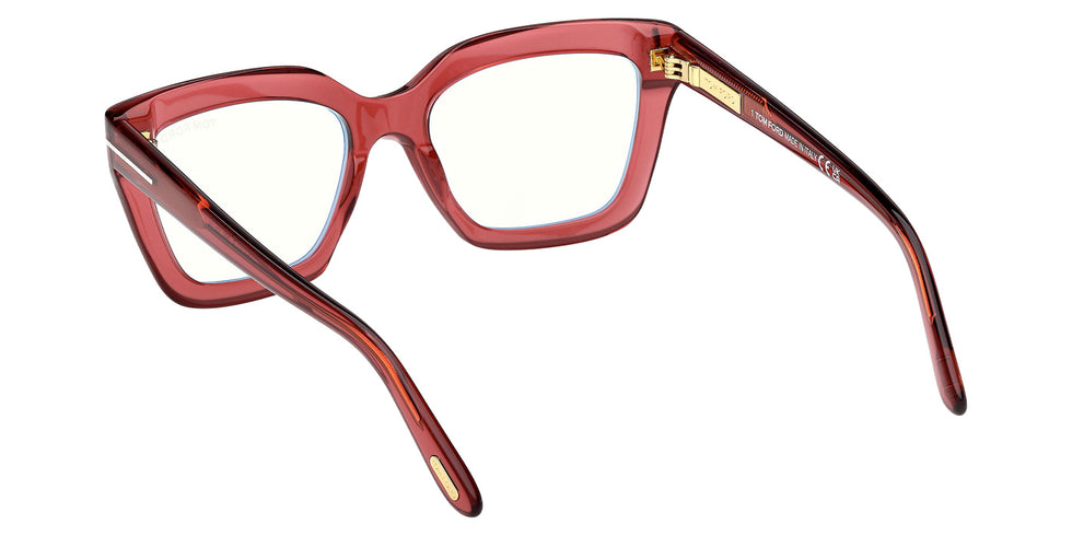 Tom Ford FT6093-B 069 53 - Shiny Bordeaux / Blue Filter #id:ft6093b069_s:104115