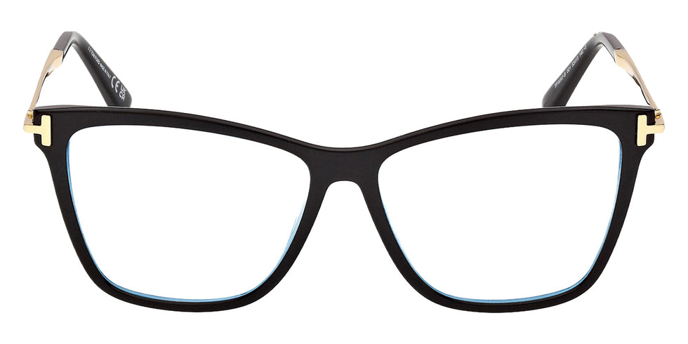 Tom Ford FT6097-B 001 53 - Shiny Black / Blue Filter #id:ft6097b001_s:100100