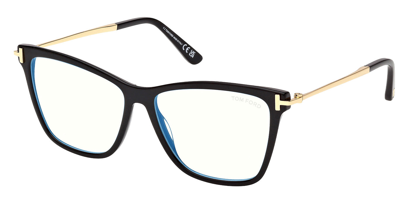 Tom Ford FT6097-B 001 53 - Shiny Black / Blue Filter #id:ft6097b001_s:100105