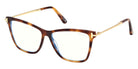 Tom Ford FT6097-B 053 53 - Blonde Havana / Blue Filter #id:ft6097b053_s:104105
