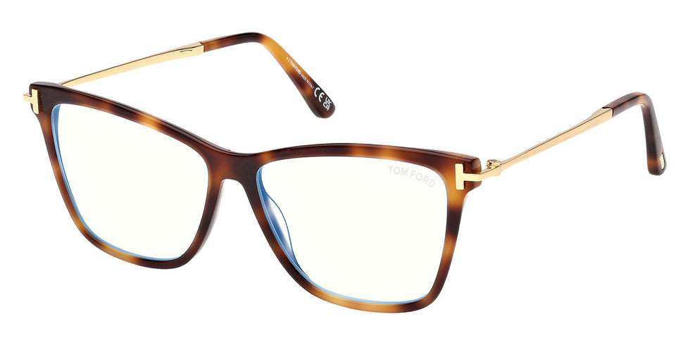 Tom Ford FT6097-B 053 53 - Blonde Havana / Blue Filter #id:ft6097b053_s:104105