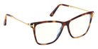 Tom Ford FT6097-B 053 53 - Blonde Havana / Blue Filter #id:ft6097b053_s:104135