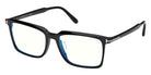 Tom Ford FT6100-D-B 001 56 - Shiny Black / Blue Filter #id:ft6100db001_s:100105