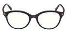 Tom Ford FT6102-D-B 001 52 - Shiny Black / Blue Filter #id:ft6102db001_s:100100