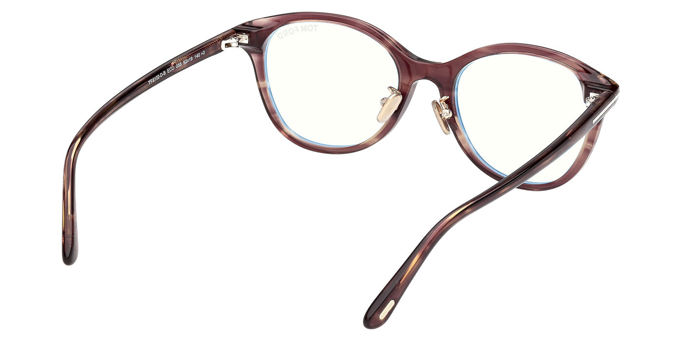 Tom Ford FT6102-D-B 055 52 - Colored Havana / Blue Filter #id:ft6102db055_s:104125