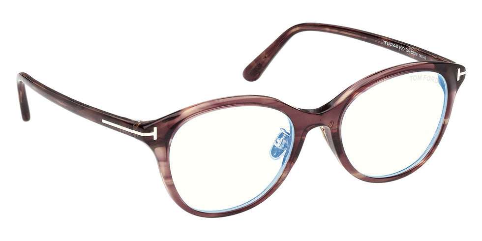 Tom Ford FT6102-D-B 055 52 - Colored Havana / Blue Filter #id:ft6102db055_s:104135