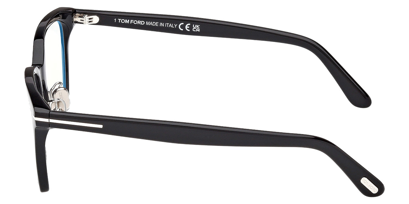 Tom Ford FT6103-D-B 001 53 - Shiny Black / Blue Filter #id:ft6103db001_s:100110