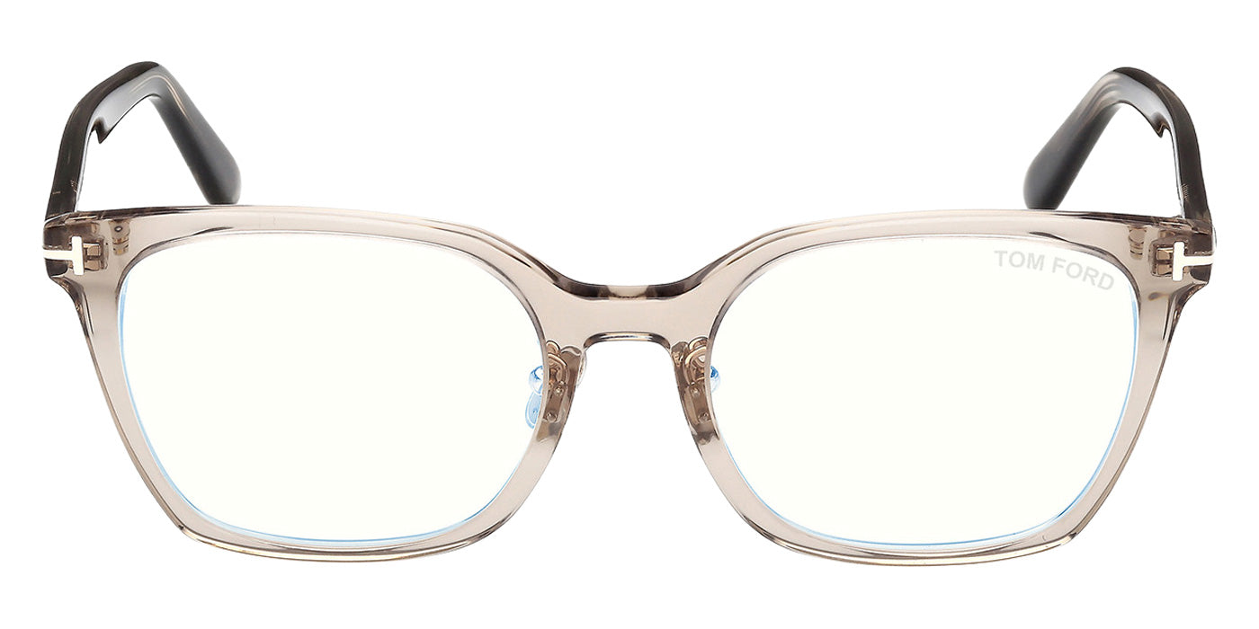 Tom Ford FT6103-D-B 045 53 - Shiny Light Brown / Blue Filter #id:ft6103db045_s:102100