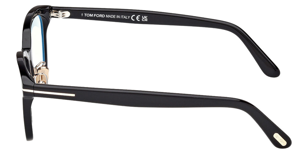 Tom Ford FT6104-D-B 001 52 - Shiny Black / Blue Filter #id:ft6104db001_s:100110