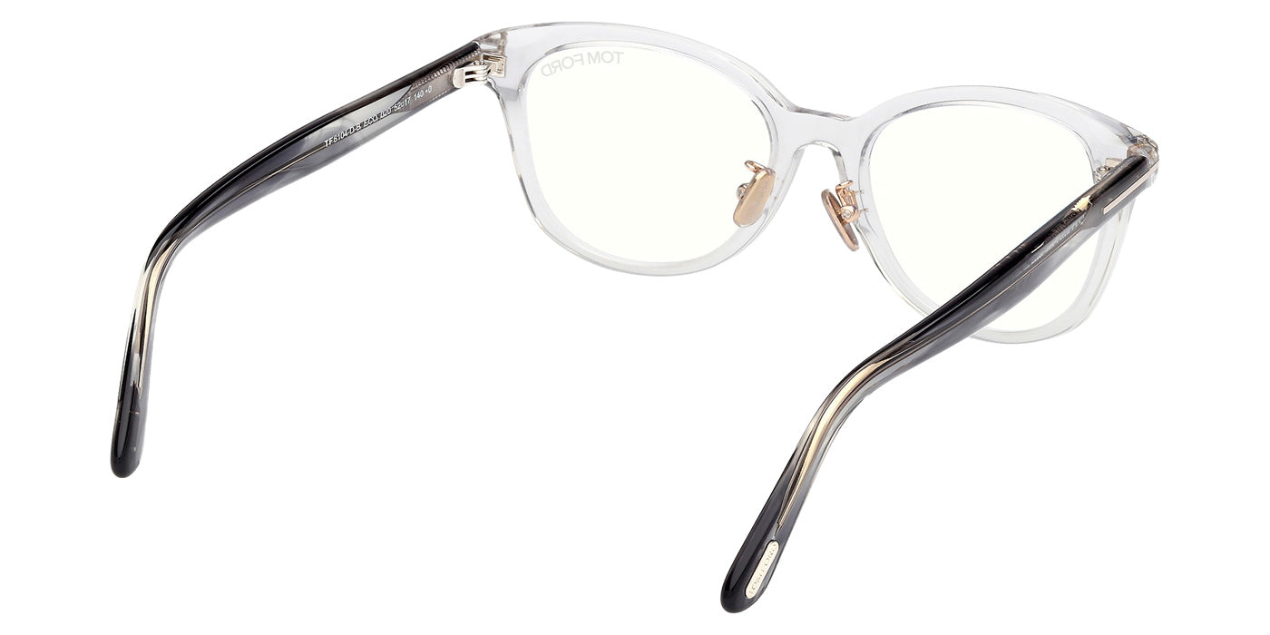 Tom Ford FT6104-D-B 020 52 - Shiny Gray / Blue Filter #id:ft6104db020_s:102125