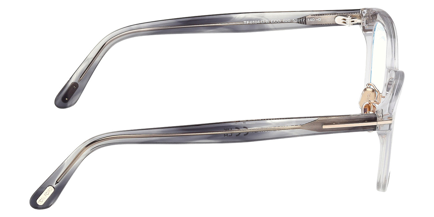 Tom Ford FT6104-D-B 020 52 - Shiny Gray / Blue Filter #id:ft6104db020_s:102130