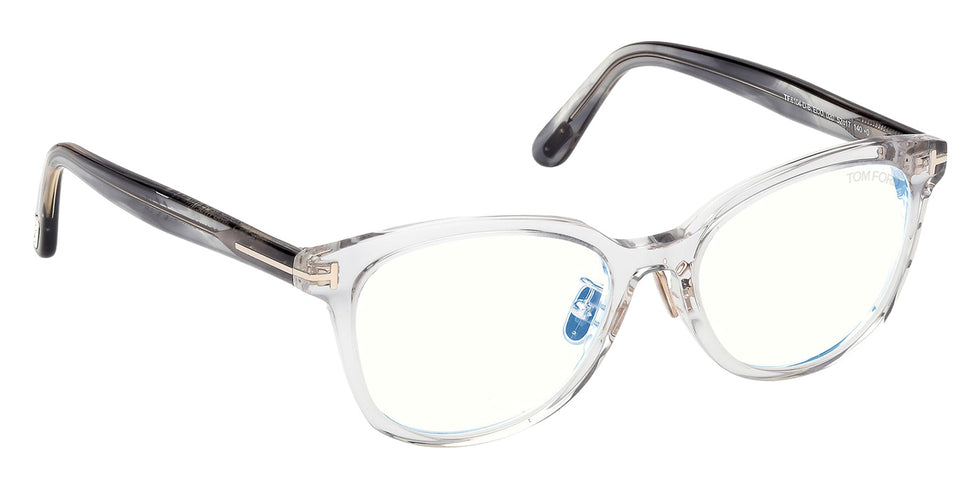 Tom Ford FT6104-D-B 020 52 - Shiny Gray / Blue Filter #id:ft6104db020_s:102135