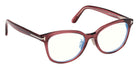 Tom Ford FT6104-D-B 069 52 - Shiny Bordeaux / Blue Filter #id:ft6104db069_s:104135