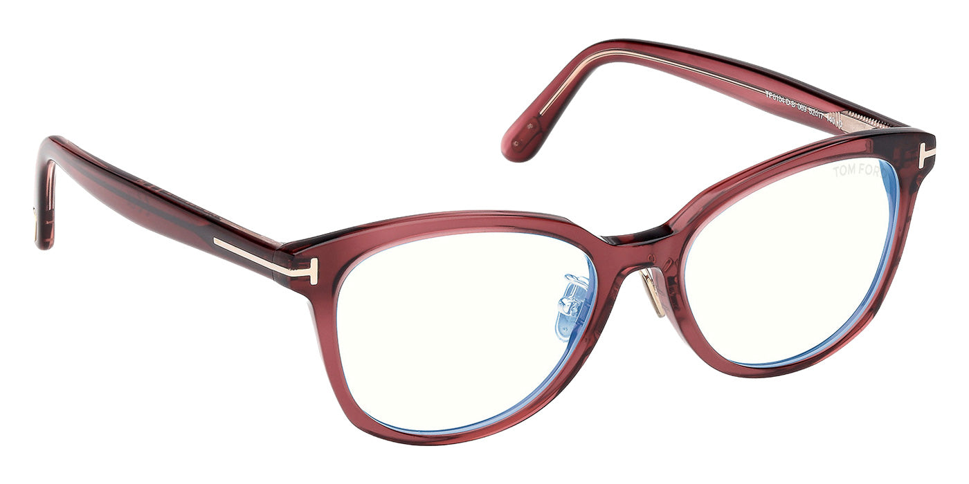 Tom Ford FT6104-D-B 069 52 - Shiny Bordeaux / Blue Filter #id:ft6104db069_s:104135