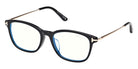 Tom Ford FT6105-D-B 001 54 - Shiny Black / Blue Filter #id:ft6105db001_s:100105