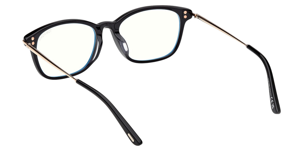 Tom Ford FT6105-D-B 001 54 - Shiny Black / Blue Filter #id:ft6105db001_s:100115