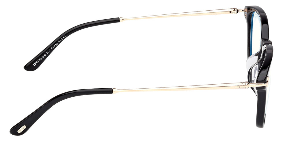 Tom Ford FT6105-D-B 001 54 - Shiny Black / Blue Filter #id:ft6105db001_s:100130