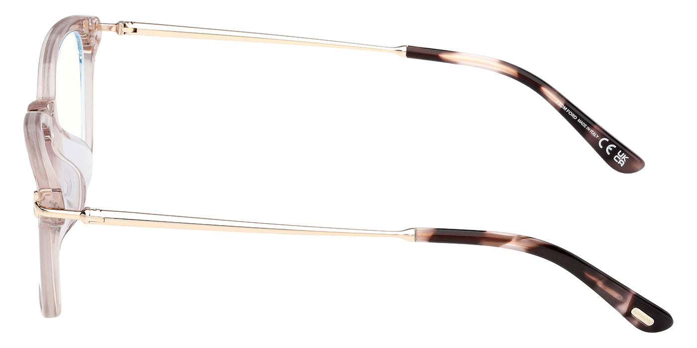 Tom Ford FT6105-D-B 072 54 - Shiny Light Pink / Blue Filter #id:ft6105db072_s:104110