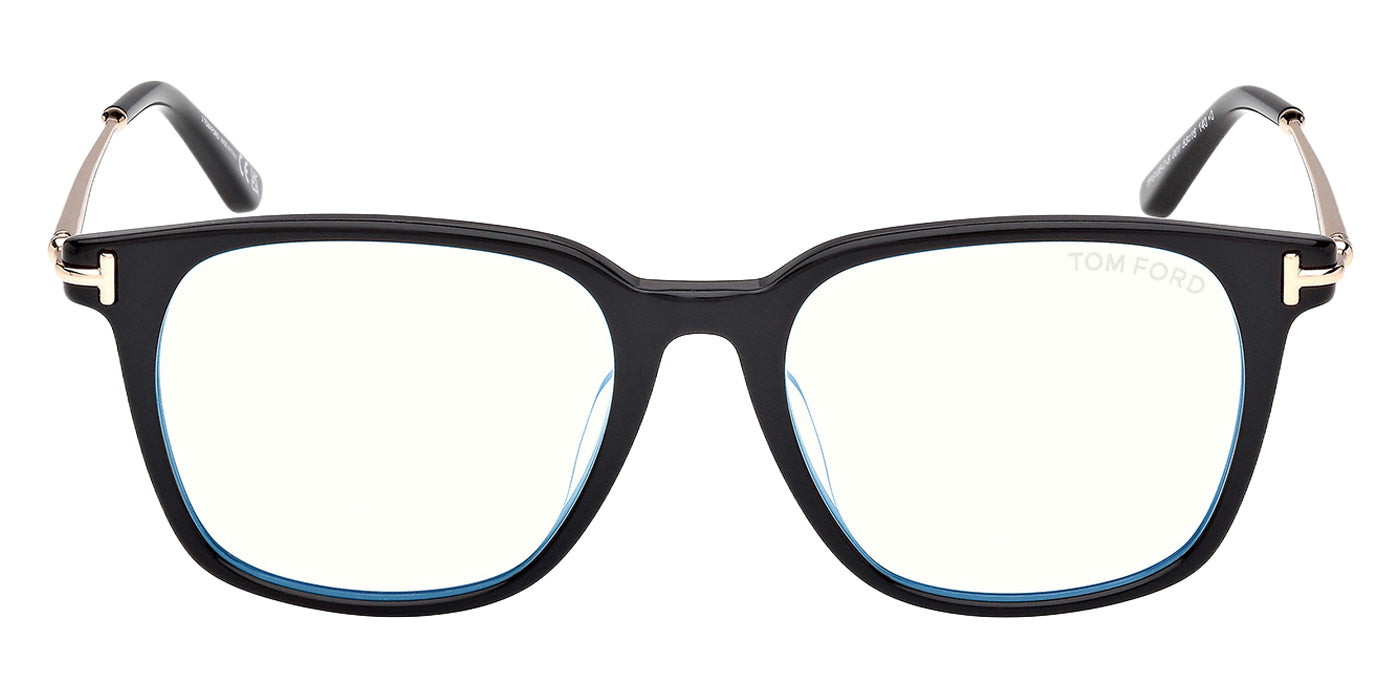 Tom Ford FT6106-D-B 001 53 - Shiny Black / Blue Filter #id:ft6106db001_s:100100