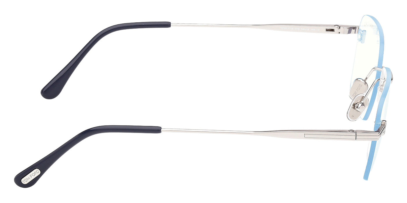 Tom Ford FT6117-B 016 54 - Shiny Palladium / Blue Filter #id:ft6117b016_s:100130