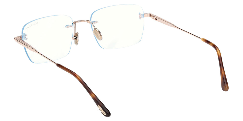Tom Ford FT6117-B 028 54 - Shiny Rose Gold / Blue Filter #id:ft6117b028_s:102115