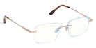 Tom Ford FT6117-B 028 54 - Shiny Rose Gold / Blue Filter #id:ft6117b028_s:102135