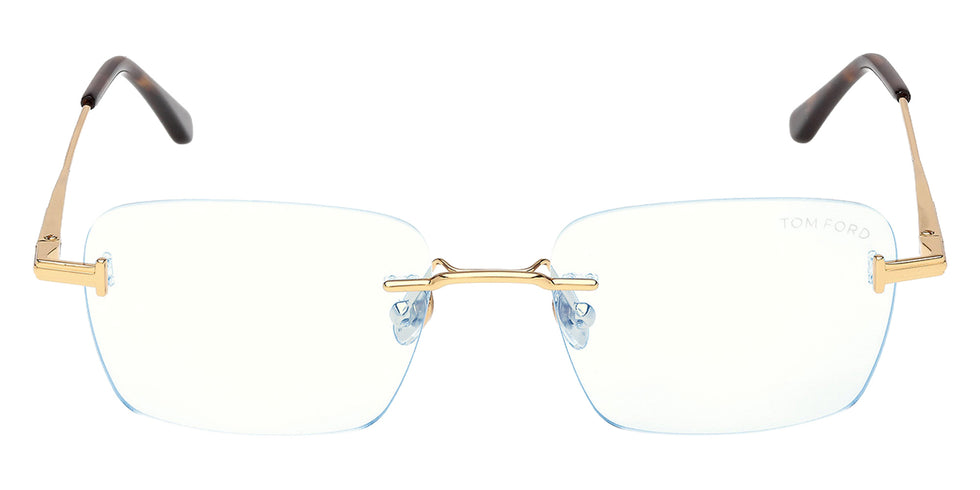 Tom Ford FT6117-B 030 54 - Shiny Deep Gold / Blue Filter 030 #id:ft6117b030_s:100100