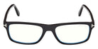 Tom Ford FT6119-B 001 55 - Shiny Black / Blue Filter #id:ft6119b001_s:100100
