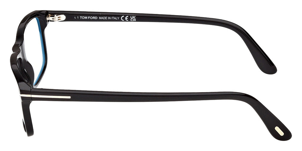 Tom Ford FT6119-B 001 55 - Shiny Black / Blue Filter #id:ft6119b001_s:100110