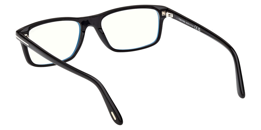Tom Ford FT6119-B 001 55 - Shiny Black / Blue Filter #id:ft6119b001_s:100115