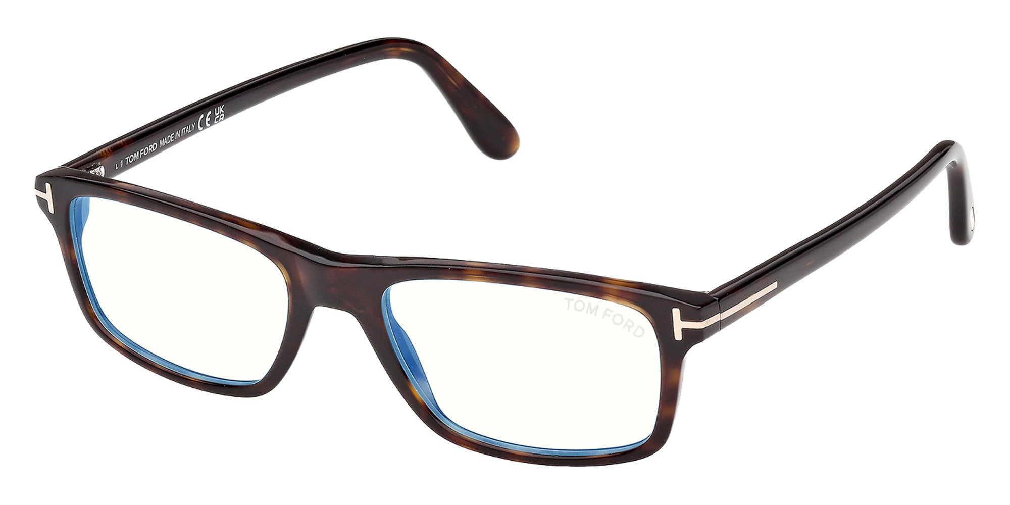 Tom Ford FT6119-B 052 55 - Dark Havana / Blue Filter 052 #id:ft6119b052_s:102105