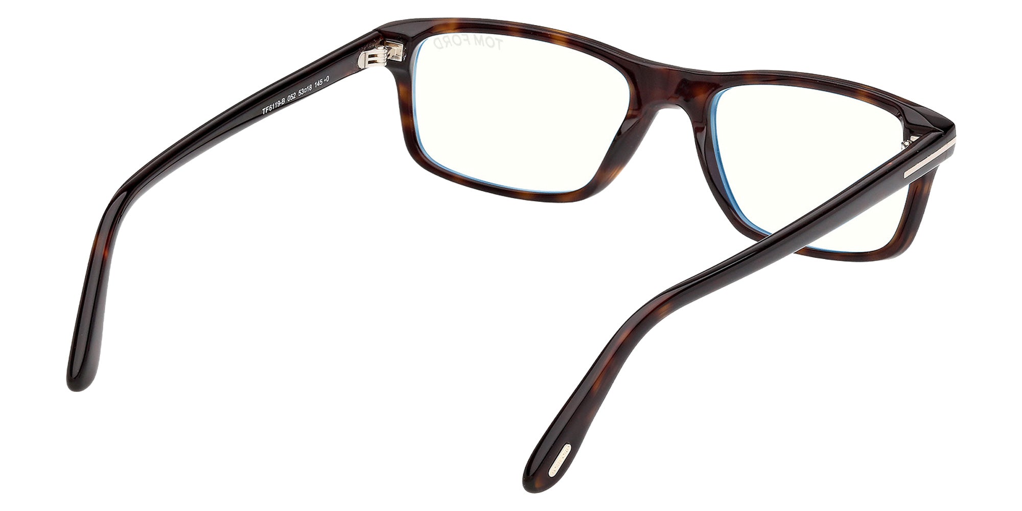 Tom Ford FT6119-B 052 55 - Dark Havana / Blue Filter 052 #id:ft6119b052_s:102125