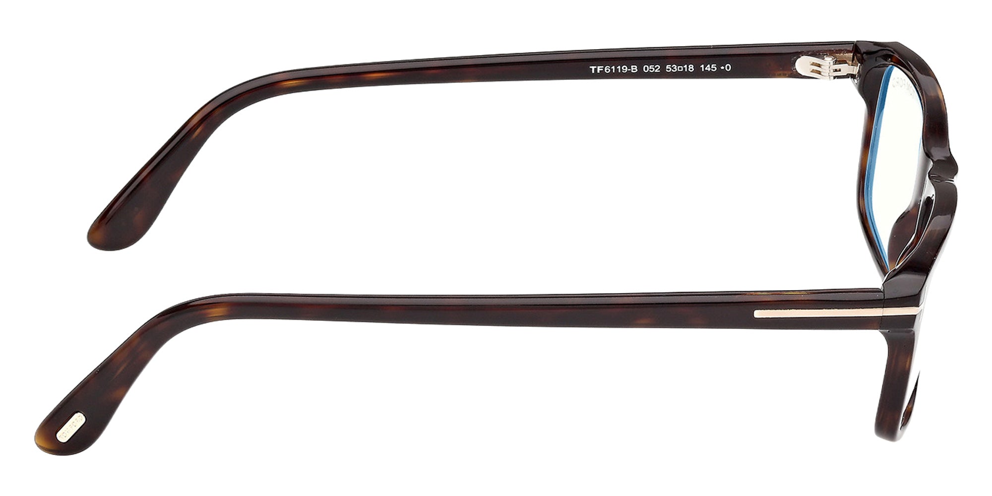 Tom Ford FT6119-B 052 55 - Dark Havana / Blue Filter 052 #id:ft6119b052_s:102130